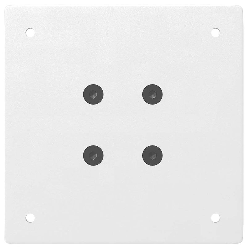 vidaXL 4 db fehér bárasztal láb 110-112 cm acél