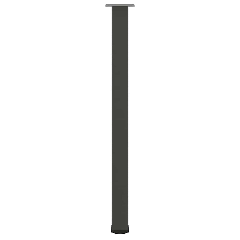 vidaXL 4 db antracitszürke acél bárasztalláb 110-112 cm