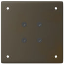 vidaXL 4 db natúr acél bárasztalláb 110-112 cm