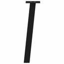 vidaXL 4 db fekete acél dohányzóasztal láb 30 cm