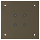 vidaXL 4 db natúr acél dohányzóasztal láb 30 cm acél