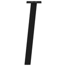 vidaXL 4 db fekete acél dohányzóasztal láb 42 cm