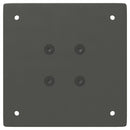 vidaXL 4 db antracitszürke acél dohányzóasztal láb 42 cm