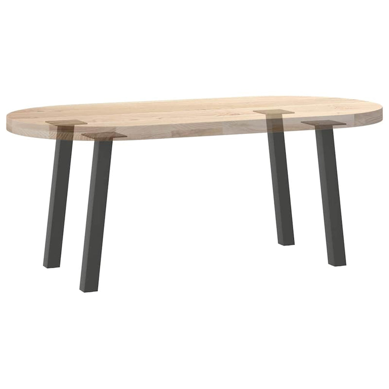 vidaXL 4 db antracitszürke acél dohányzóasztal láb 42 cm