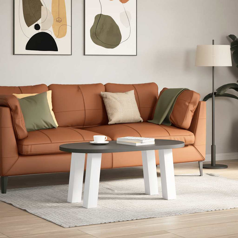 vidaXL 4 db fehér dohányzóasztal láb 30 cm acél
