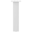 vidaXL 4 db fehér dohányzóasztal láb 30 cm acél