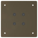 vidaXL 4 db natúr acél dohányzóasztal láb 30 cm acél