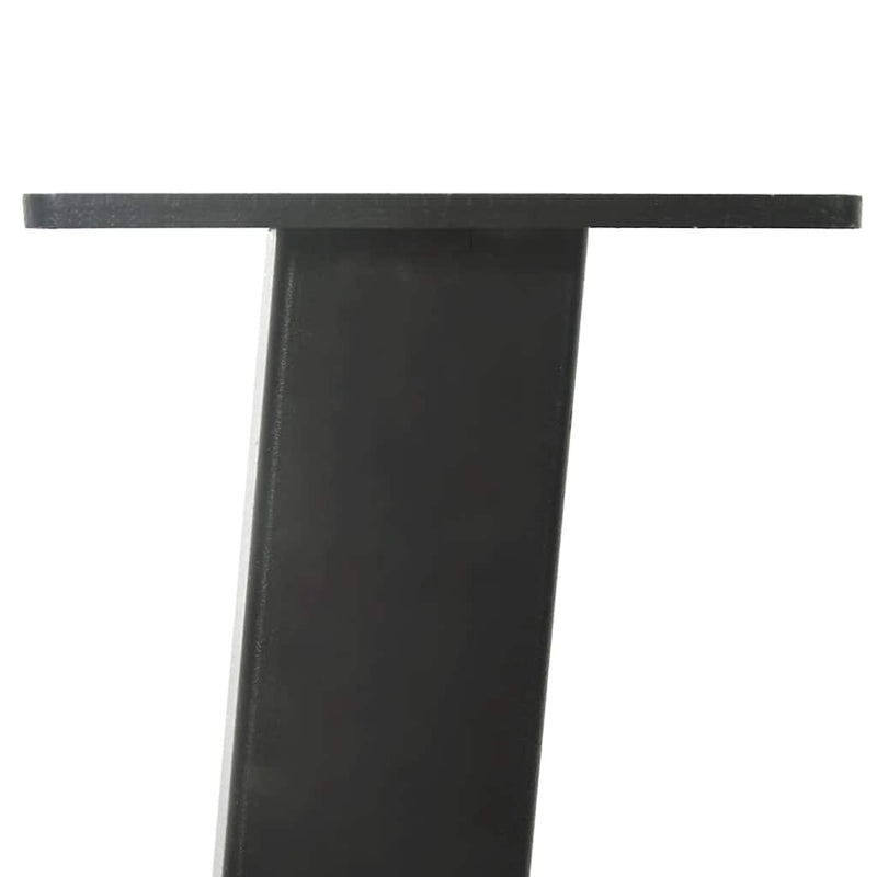 vidaXL 4 db antracitszürke acél dohányzóasztal láb 42 cm