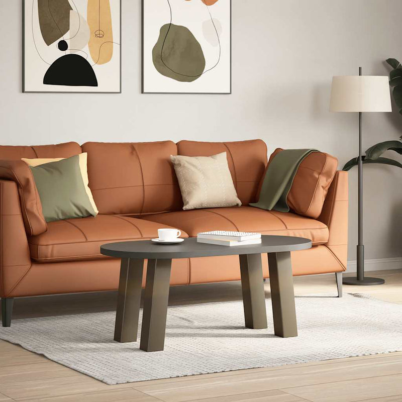vidaXL 4 db natúr acél dohányzóasztal láb 42 cm acél