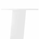 vidaXL 4 db fehér acél konzolasztal láb 72 cm