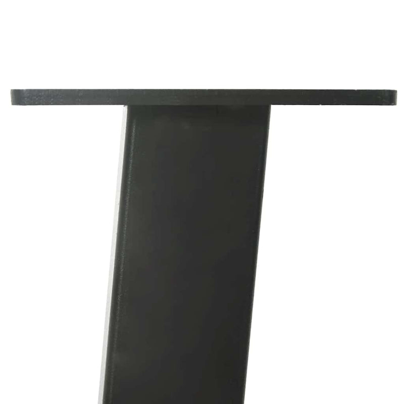 vidaXL 4 db antracitszürke acél konzolasztal láb 72 cm