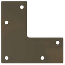 vidaXL 4 db kúpos alakú natúr acél dohányzóasztal láb 30-31 cm