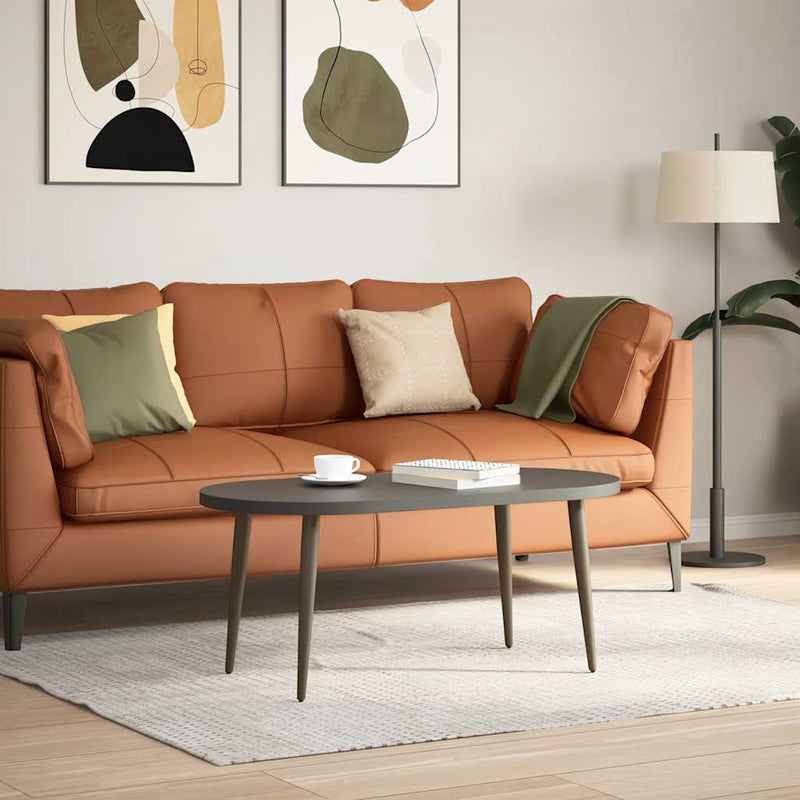 vidaXL 4 db kúpos alakú natúr acél dohányzóasztal láb 42-43 cm