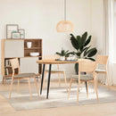 vidaXL 4 db kúpos alakú fekete acél konzolasztal láb 72-73 cm