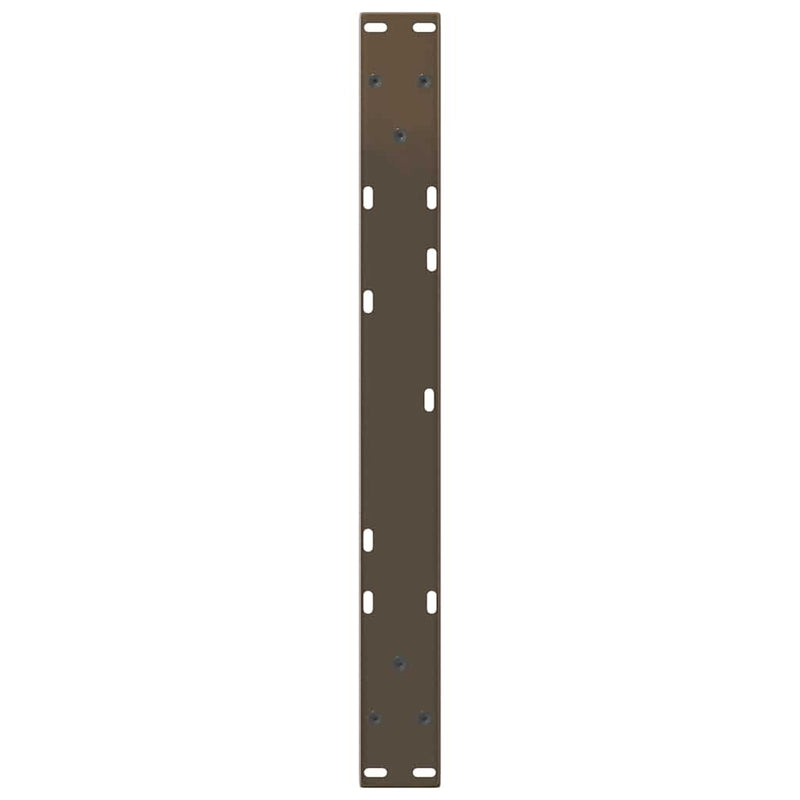 vidaXL 2 db V-alakú natúr acél dohányzóasztal láb 60x(30-31,3) cm