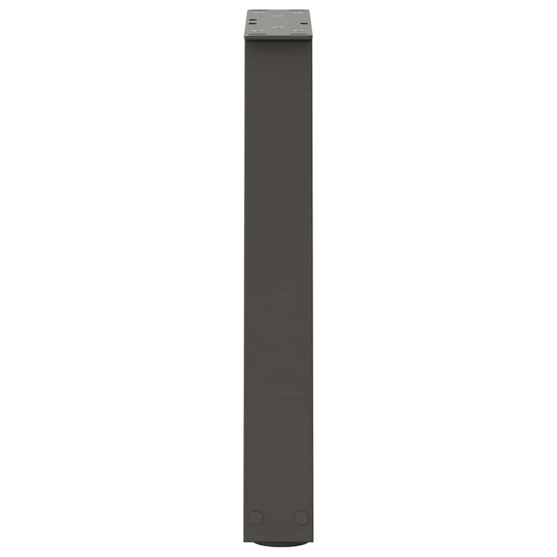 vidaXL 2 db antracitszürke, V-alakú acél dohányzóasztal láb 38x(42-43,3) cm