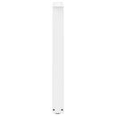 vidaXL 2 db fehér, V-alakú étkezőasztal láb 50x(72-73,3) cm acél étkezőasztalhoz