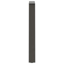vidaXL 2 db antracitszürke, V-alakú acél étkezőasztalláb 50x(72-73,3) cm