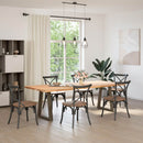 vidaXL 2 db V-alakú étkezőasztal láb natúr acél 60x(72-73,3) cm