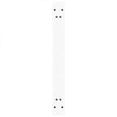 vidaXL 2 db fehér, V-alakú étkezőasztal láb 90 x (72-73,3) cm acél étkezőasztal láb