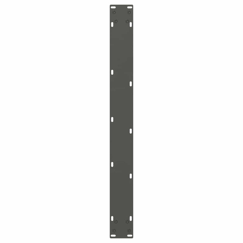 vidaXL 3 db antracitszürke, V-alakú acél étkezőasztalláb 90 x (72-73,3) cm