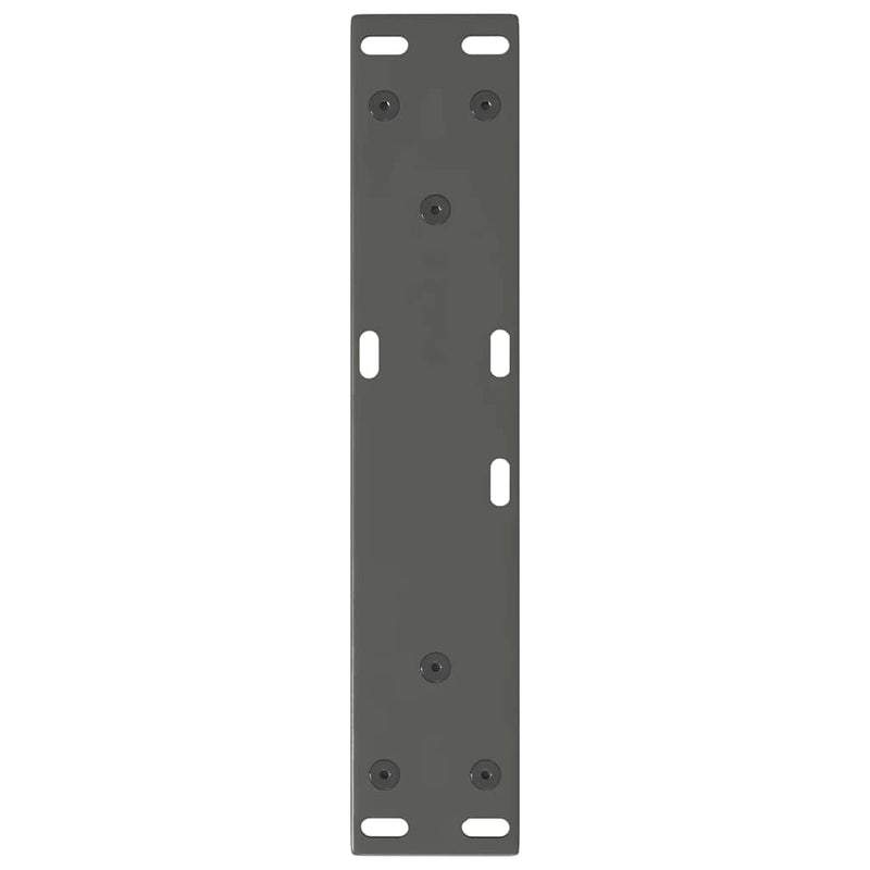 vidaXL 2 db antracitszürke, V-alakú acél dohányzóasztal láb 30x(30-31,3) cm