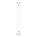 vidaXL 2 db fehér, V-alakú acél dohányzóasztal láb 60 x (30-31,3) cm