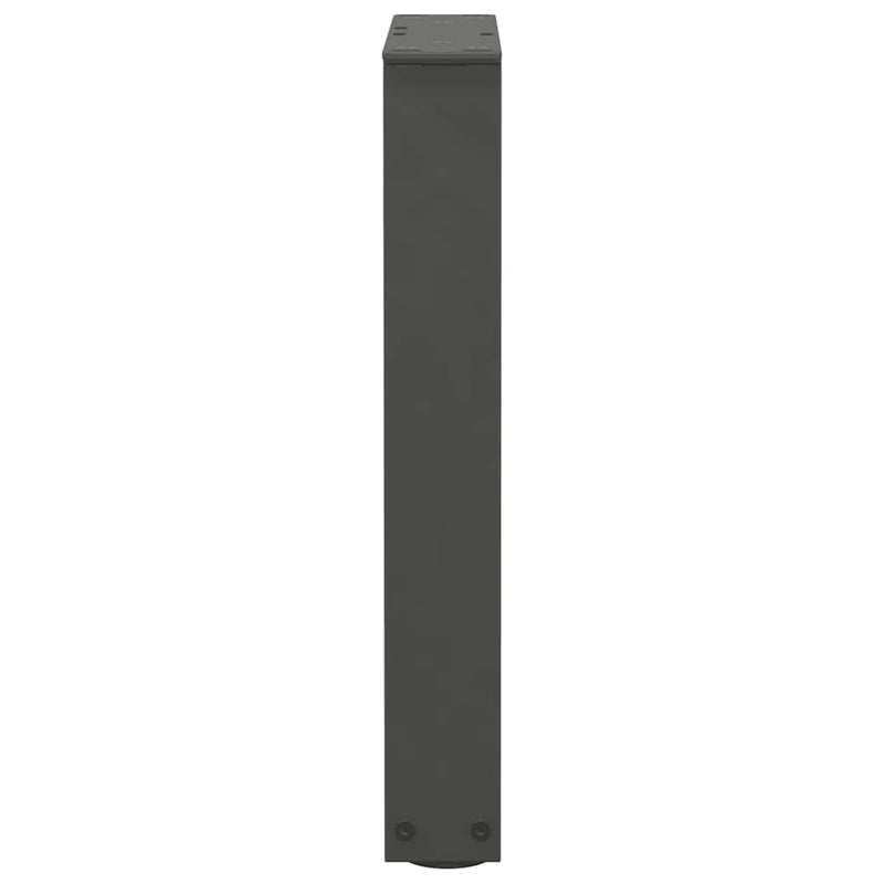 vidaXL 2 db antracitszürke, V-alakú acél dohányzóasztal láb 28 x (42-43,3) cm