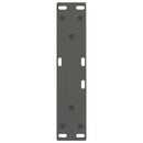 vidaXL 2 db antracitszürke, V-alakú acél dohányzóasztal láb 28 x (42-43,3) cm