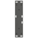 vidaXL 2 db antracitszürke, V-alakú acél dohányzóasztal láb 38x(42-43,3) cm