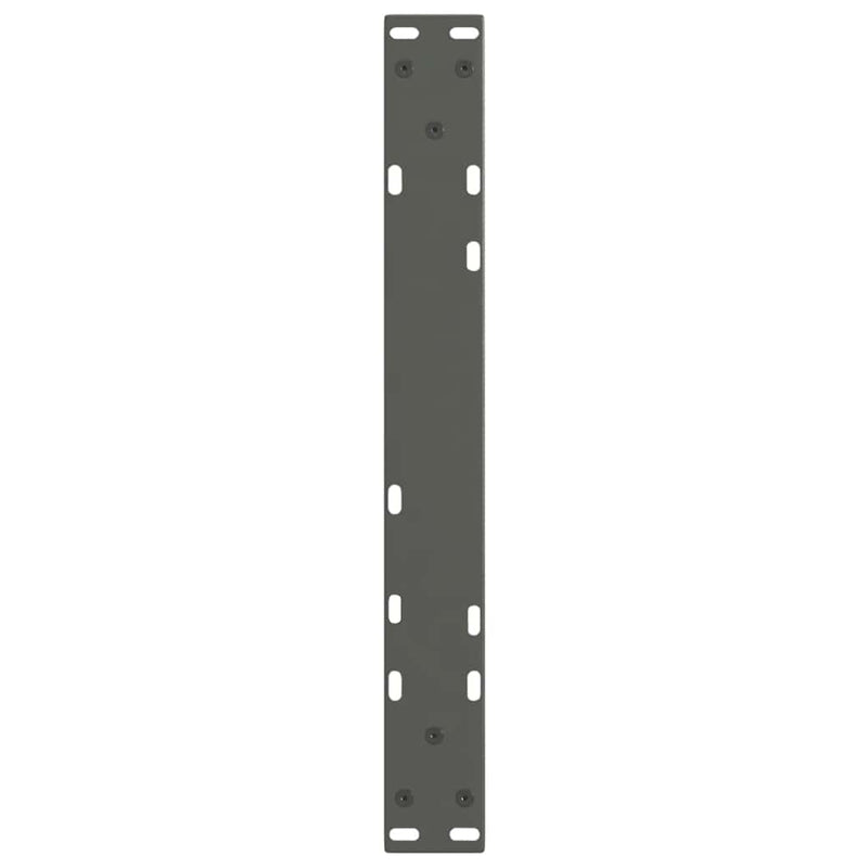 vidaXL 2 db antracitszürke, V-alakú acél dohányzóasztal láb 50 x (42-43,3) cm