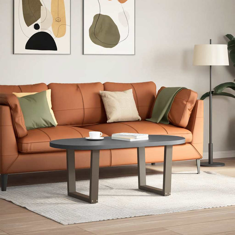 vidaXL 2 db V-alakú natúr acél dohányzóasztal láb 50x(42-43,3) cm
