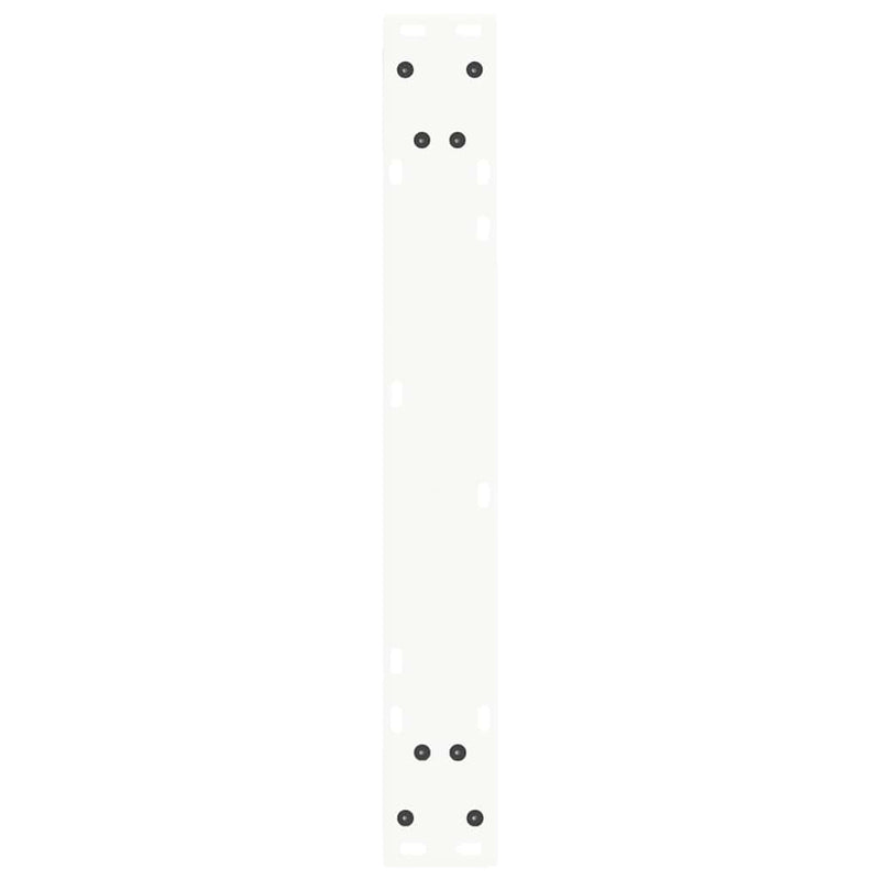 vidaXL 2 db fehér, V-alakú étkezőasztal láb 60 x (72-73,3) cm acél étkezőasztal láb