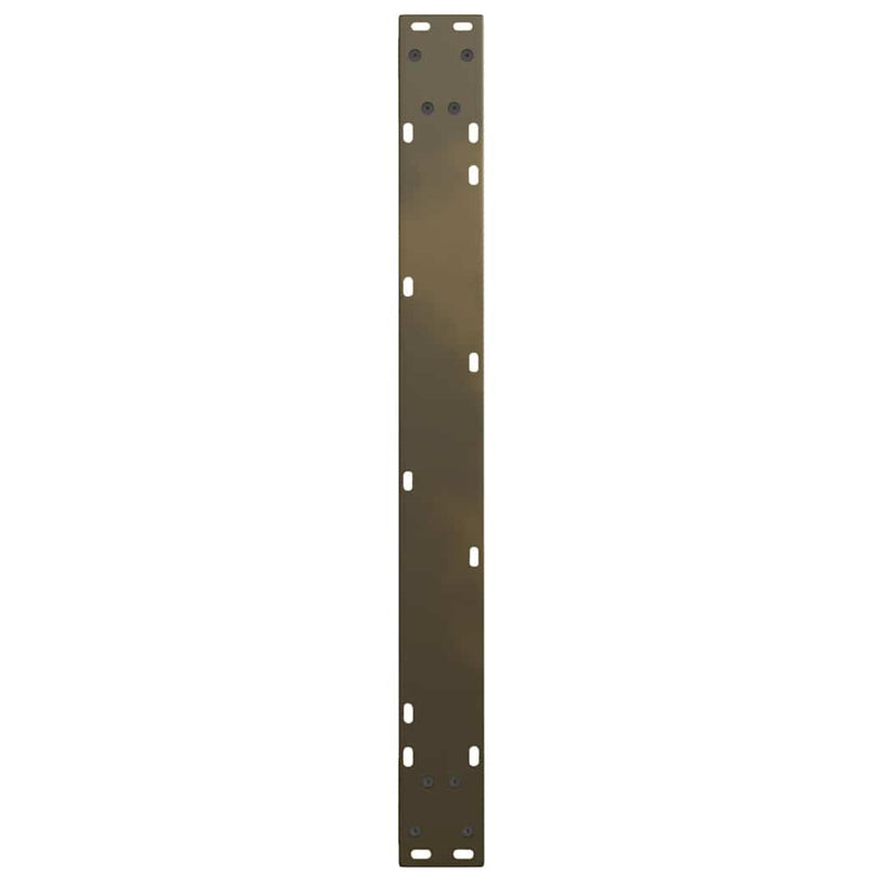 vidaXL 2 db V-alakú natúr acél étkezőasztal láb 80x(72-73,3) cm acél