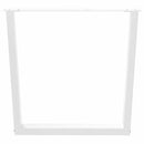 vidaXL 2 db fehér, V-alakú étkezőasztal láb 90 x (72-73,3) cm acél étkezőasztal láb