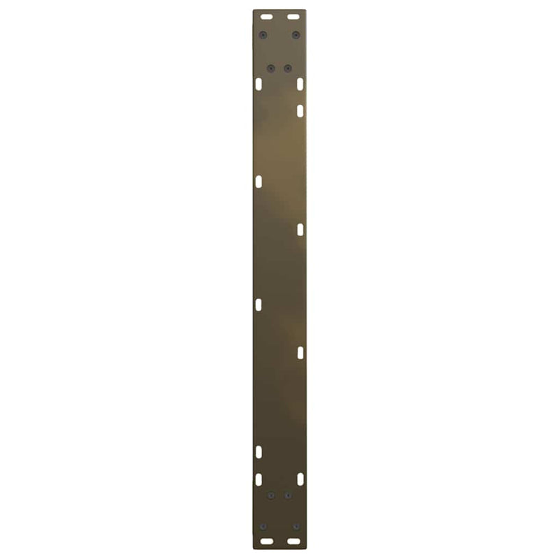 vidaXL 2 db V-alakú natúr acél étkezőasztal láb 90 x (72-73,3) cm acél