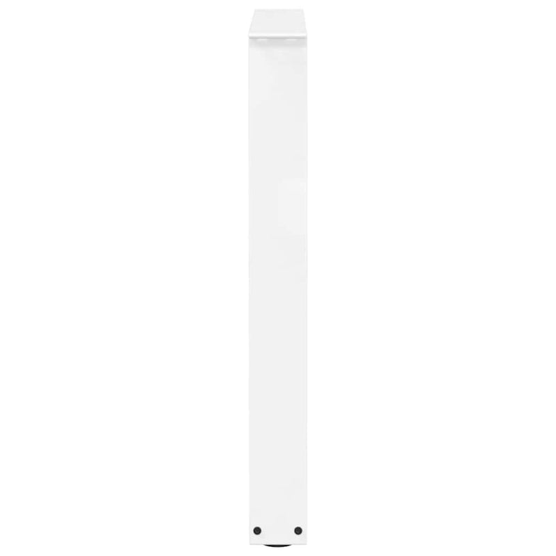 vidaXL 3 db fehér, V-alakú étkezőasztal láb 70 x (72-73,3) cm acél étkezőasztal láb