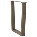 vidaXL 3 db V-alakú natúr acél étkezőasztal láb 70 x (72-73,3) cm acél