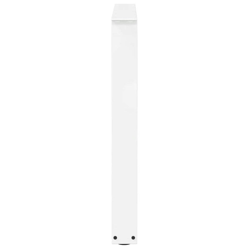 vidaXL 3 db fehér, V-alakú étkezőasztal láb 80 x (72-73,3) cm acél étkezőasztal láb