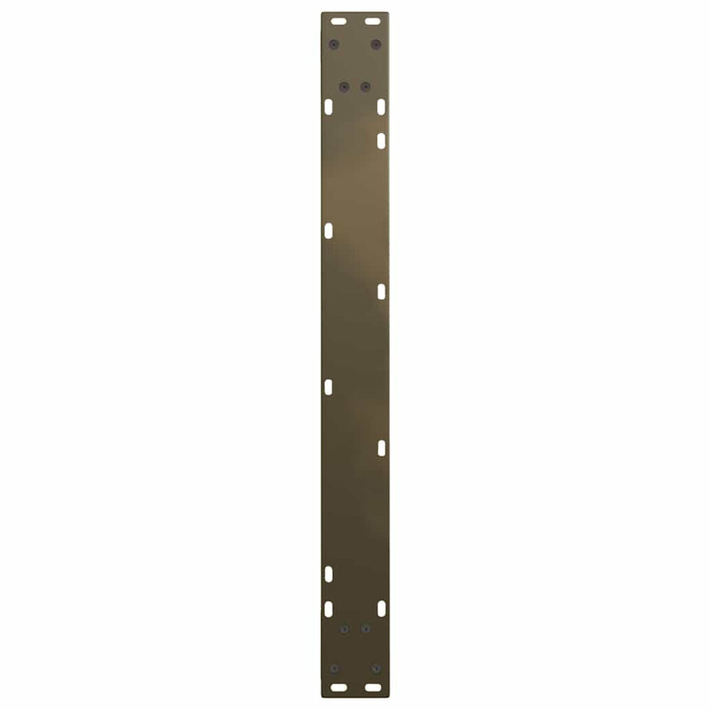 vidaXL 3 db V-alakú natúr acél étkezőasztal láb 80x(72-73,3) cm acél