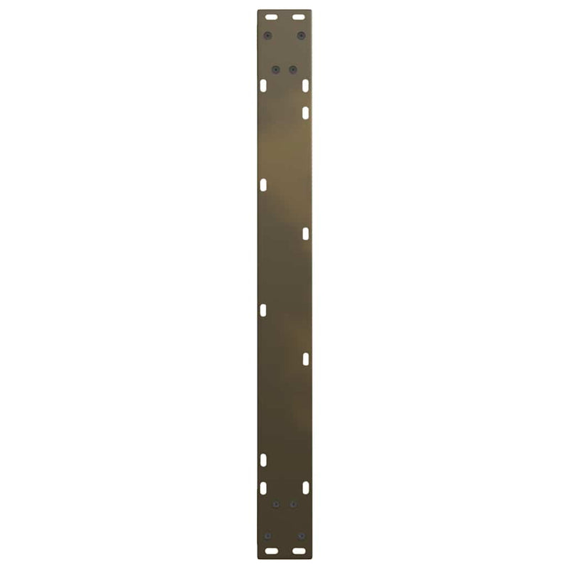 vidaXL 3 db V-alakú natúr acél étkezőasztal láb 90 x (72-73,3) cm acél