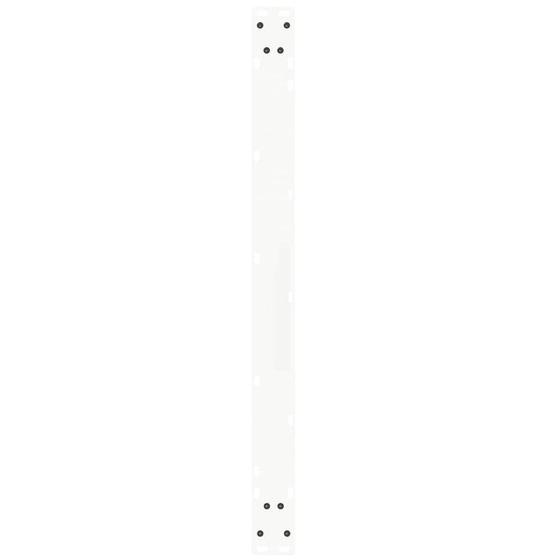 vidaXL 3 db fehér, V-alakú étkezőasztal láb 100 x (72-73,3) cm acél étkezőasztal láb