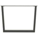 vidaXL 3 db antracitszürke étkezőasztal láb V-alakú 100 x (72-73,3) cm acél étkezőasztal láb