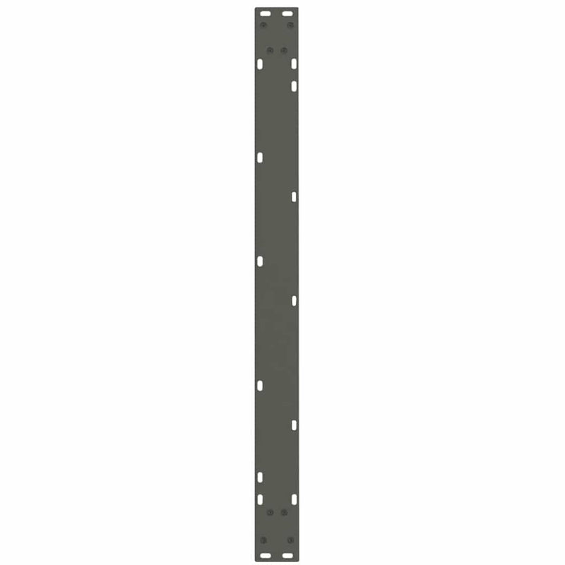 vidaXL 3 db antracitszürke étkezőasztal láb V-alakú 100 x (72-73,3) cm acél étkezőasztal láb