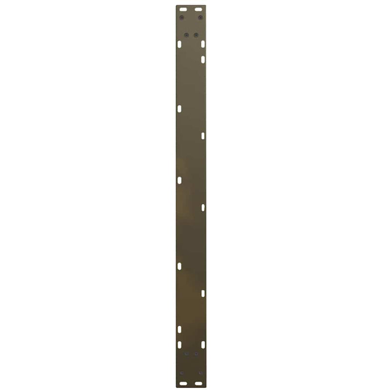 vidaXL 3 db V-alakú natúr acél étkezőasztal láb 100 x (72-73,3) cm acél