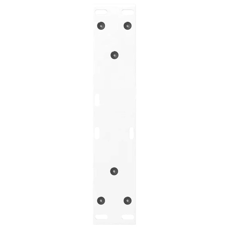 vidaXL 2 db fehér dohányzóasztal láb 30 x (30-31,3) cm acél dohányzóasztal láb