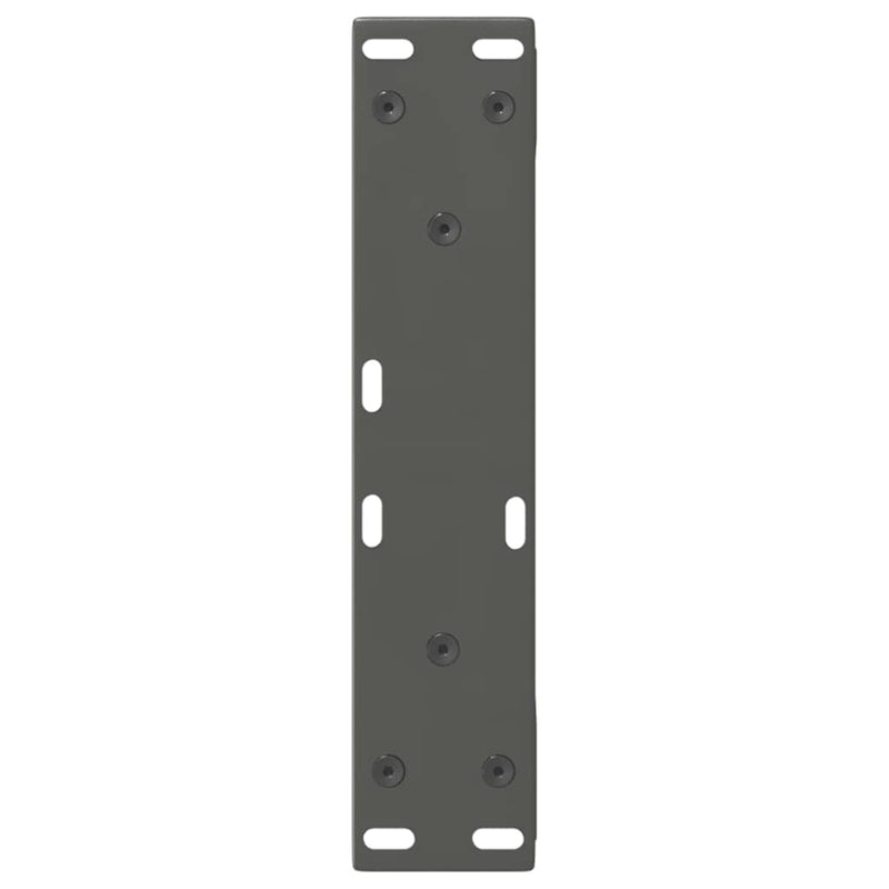 vidaXL 2 db antracitszürke acél dohányzóasztal láb 28 x (42-43,3) cm