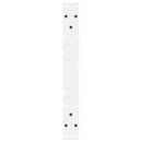 vidaXL 2 db fehér dohányzóasztal láb 50 x (42-43,3) cm acél dohányzóasztal láb