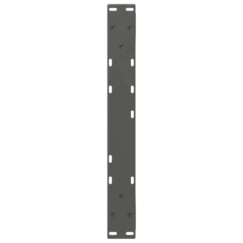 vidaXL 2 db antracitszürke acél dohányzóasztal láb 50 x (42-43,3) cm