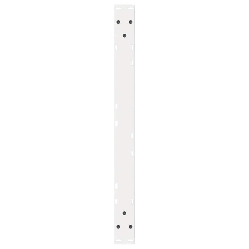 vidaXL 2 db fehér dohányzóasztal láb 70 x (42-43,3) cm acél dohányzóasztal láb